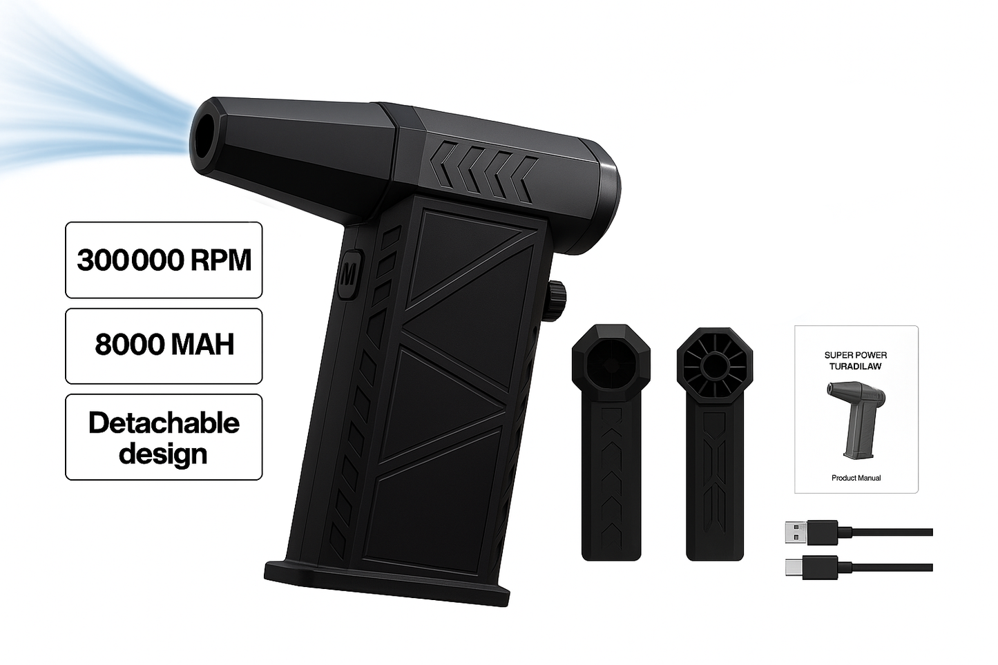 MyViolentFan™ High Power Leaf Blower